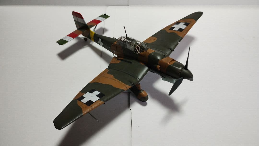 プラモデル完成機　1/48　ユンカースJu87B-2スツーカ