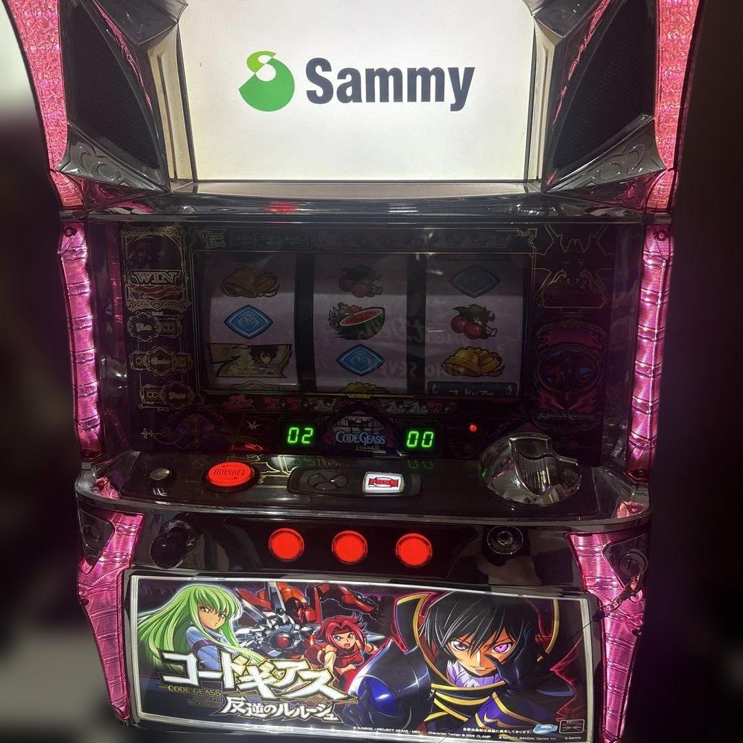 Sammy コードギアス スロットマシン　実機　不要機