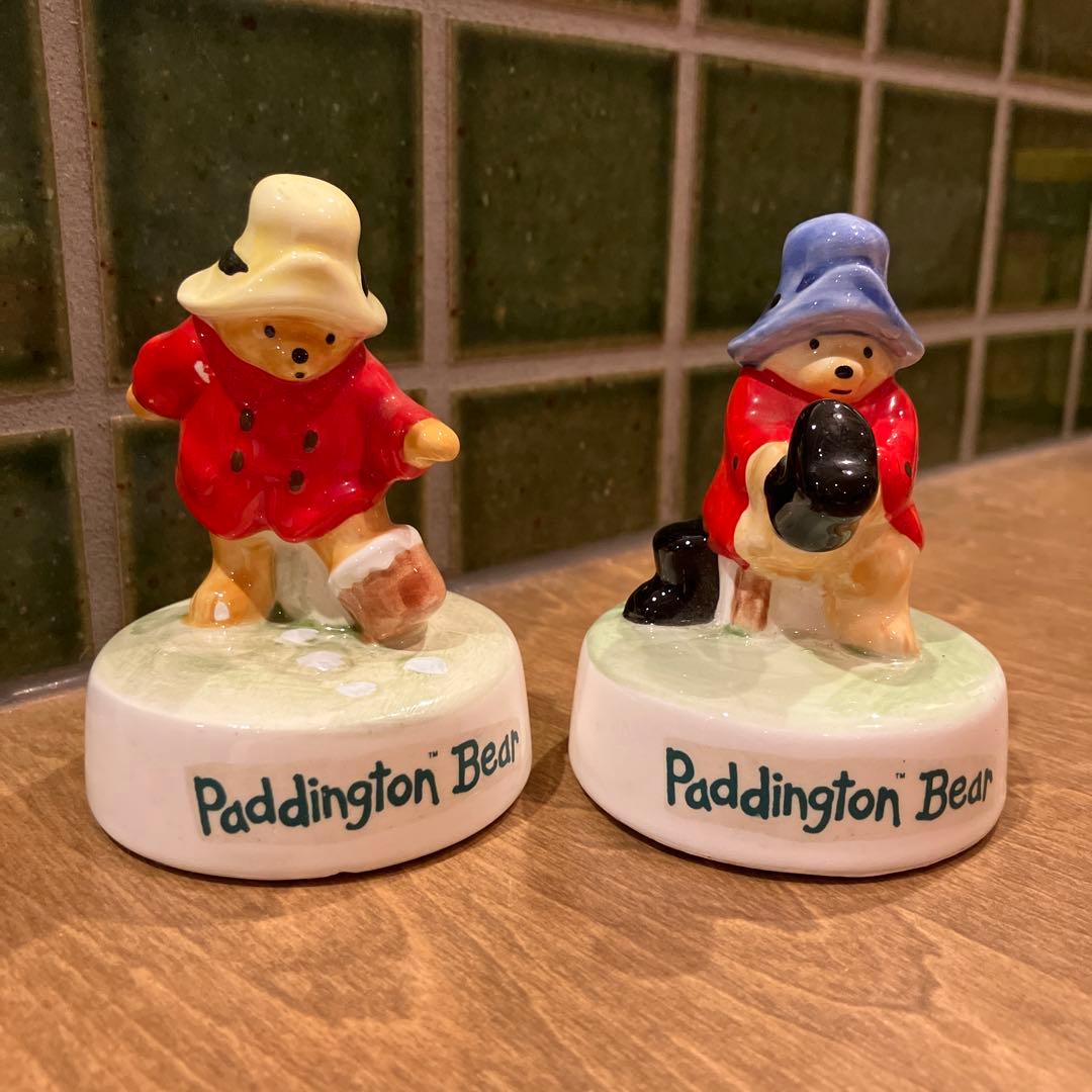 パディントン　陶器置物　2種類