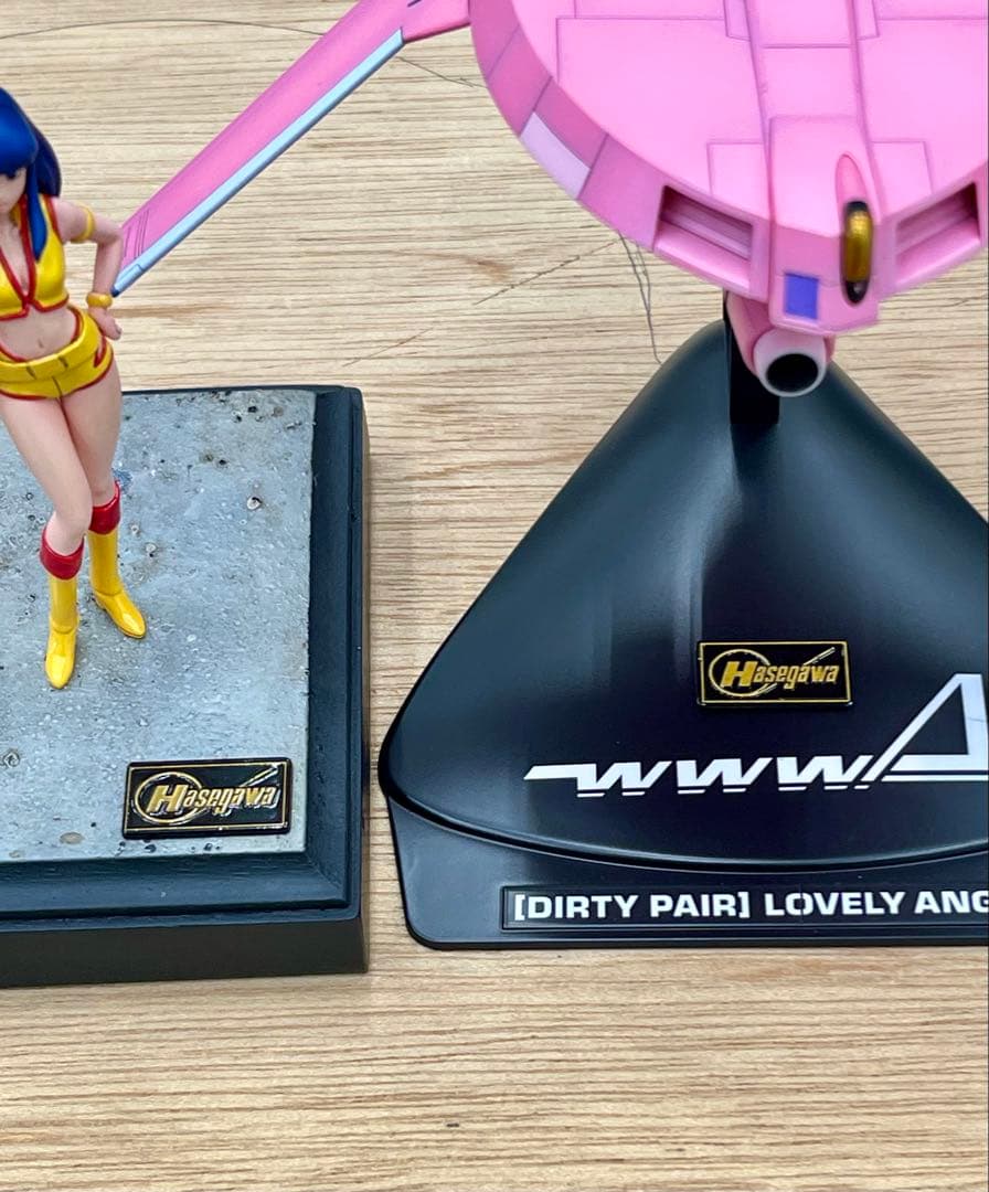 (ぱさん専用)ハセガワ　ユリ&ケイ／ラブリーエンゼル塗装済み完成品