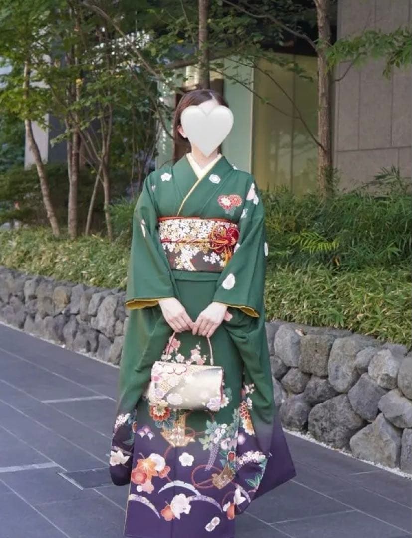 ジャスティス　振袖フルセット【51】正絹　成人式　卒業式