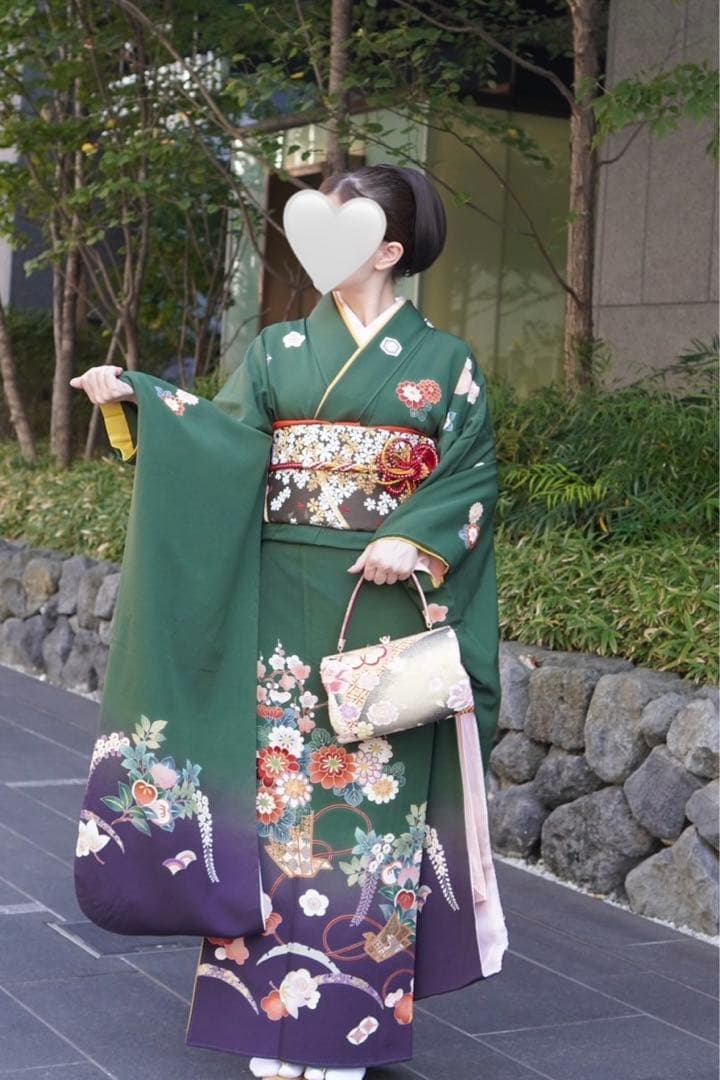 ジャスティス　振袖フルセット【51】正絹　成人式　卒業式