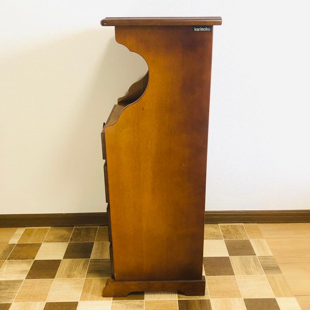 カリモク家具 karimoku コロニアル 電話台/FAX台/チェスト