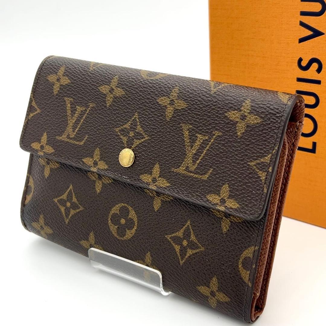 ルイヴィトン 三つ折り財布 モノグラム エテュイパピエ