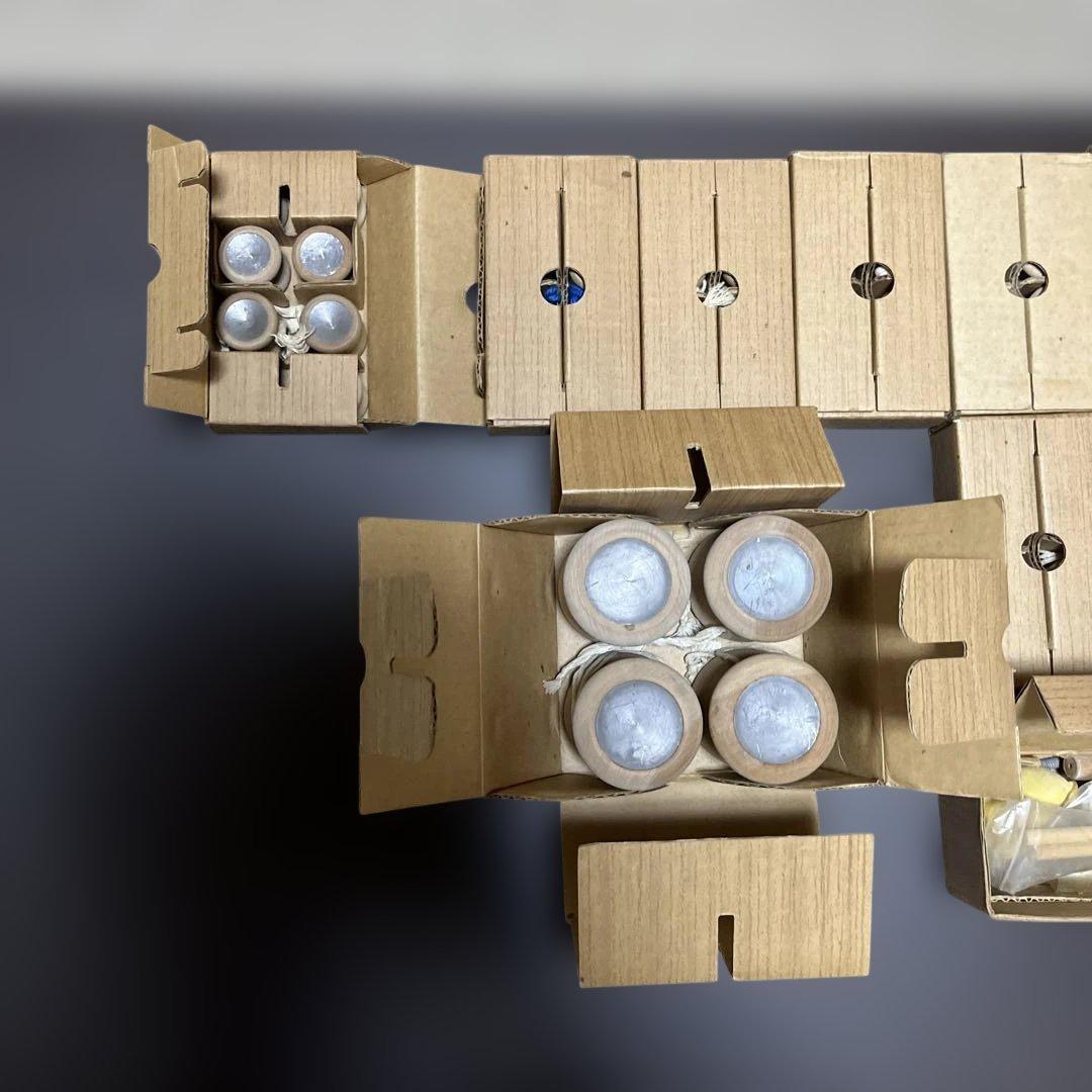 組紐　組玉　おもり　中古　伝統工芸　組紐道具 手組紐 組紐玉 組ひも玉 木玉