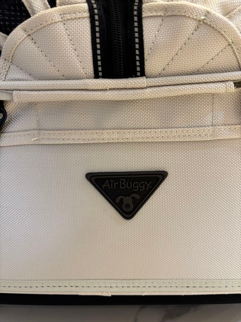 AirBuggy ペットカート コットのみ　アイボリー　オーガナイザー付き