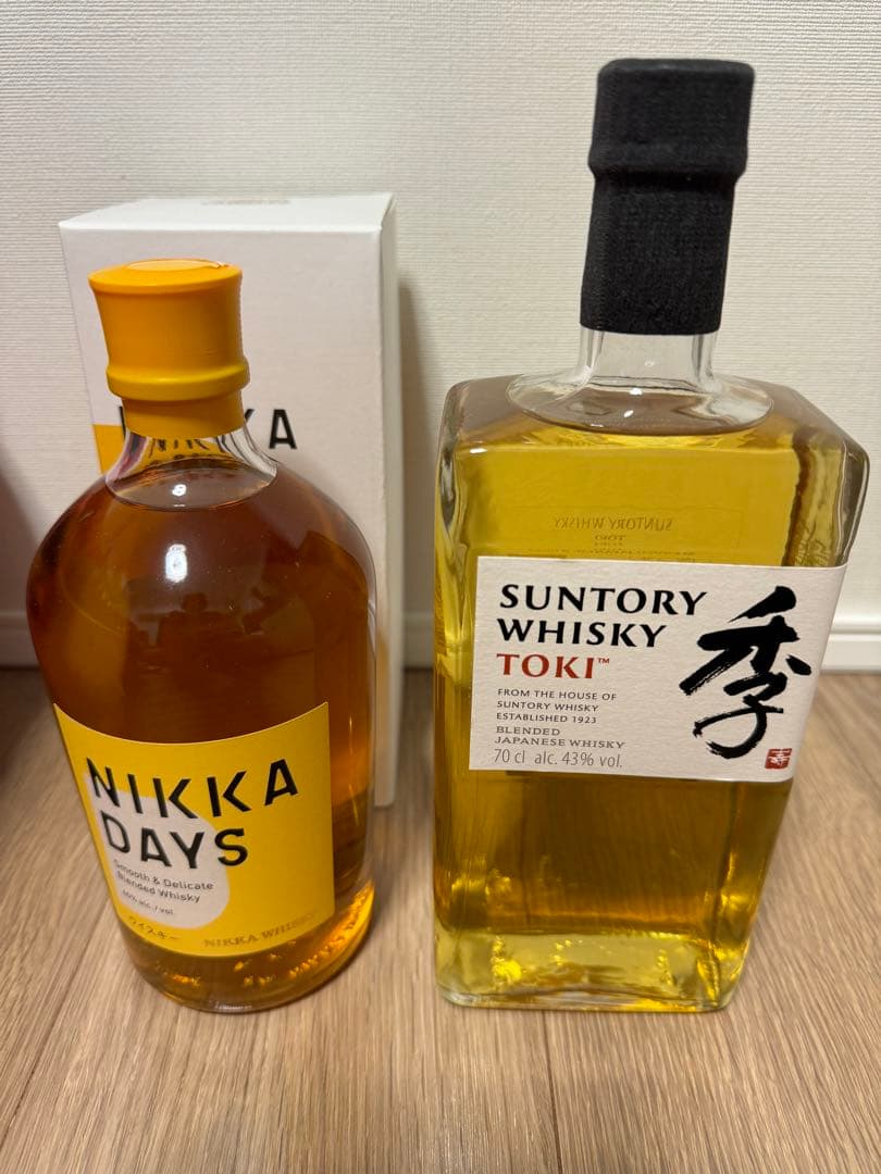 NIKKA DAYS & SUNTORY WHISKY TOKI セット