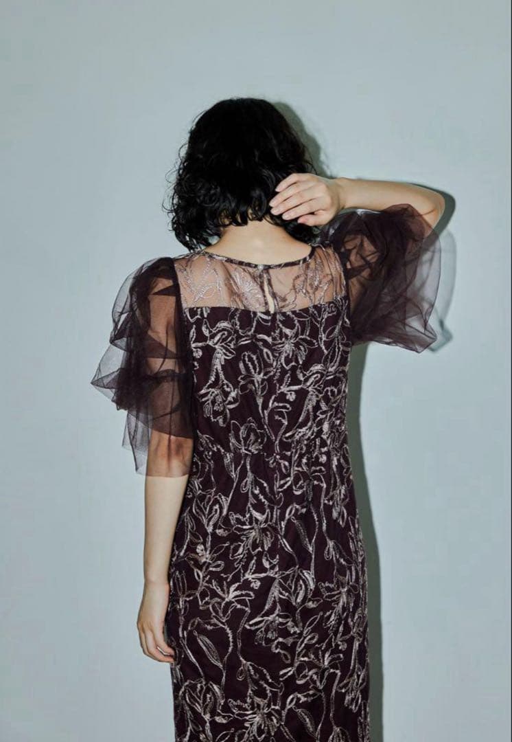 niana オケージョンドレス M ボルドー