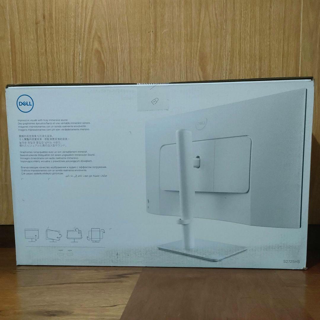 【新品未開封】Dell 27インチモニター／S2725HS