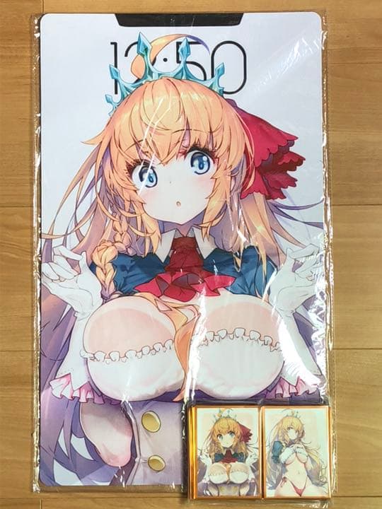 プリンセスコネクト プリコネ ペコリーヌ スリーブ2個&プレイマットセット