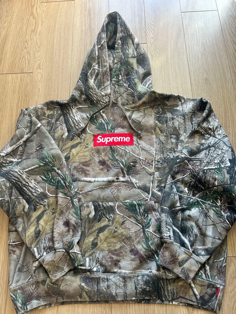 Supreme Box Logo Realtree L ※ステッカー付※