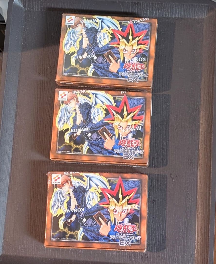 遊戯王 デュエルモンスターズEX 復刻版 シュリンク付き×３BOX