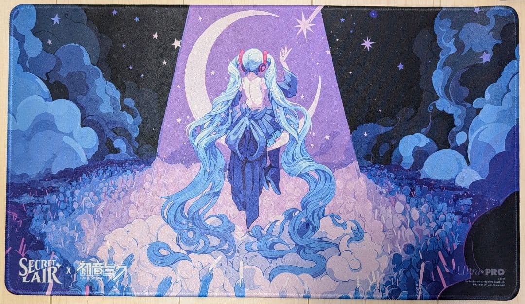 【未使用】初音ミク プレイマット　SecretLair　感動的な眺望所