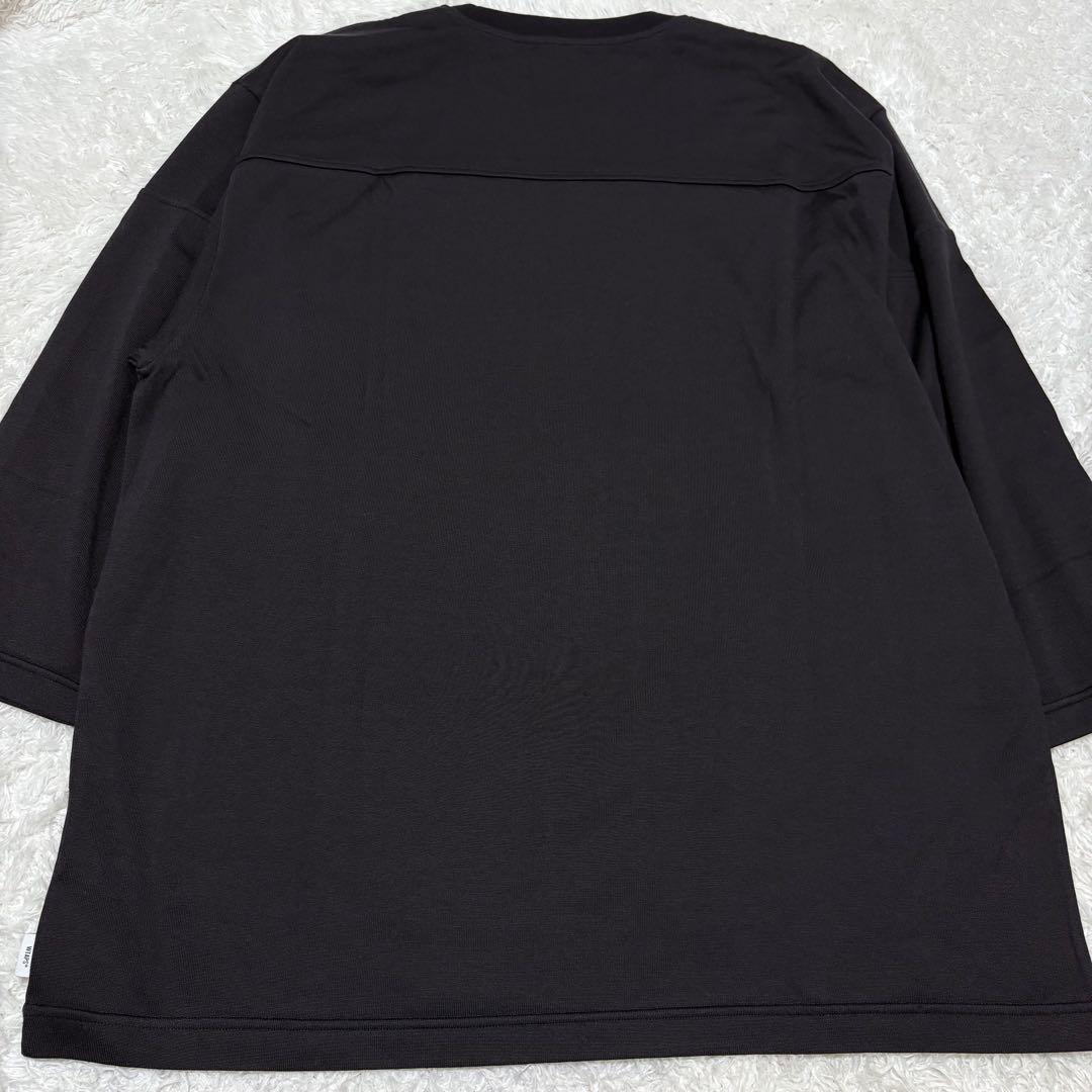 ダブルタップス WTAPS フットボール Tシャツ ロンT 長袖　黒 ブラック