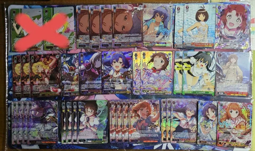 ヴァイスシュヴァルツ　アイドルマスター BNP 扉門　デッキ ヴァイス　パーツ