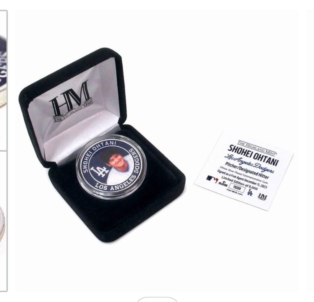 お値下げ　未開封　大谷翔平　ドジャーズ入団記念　限定