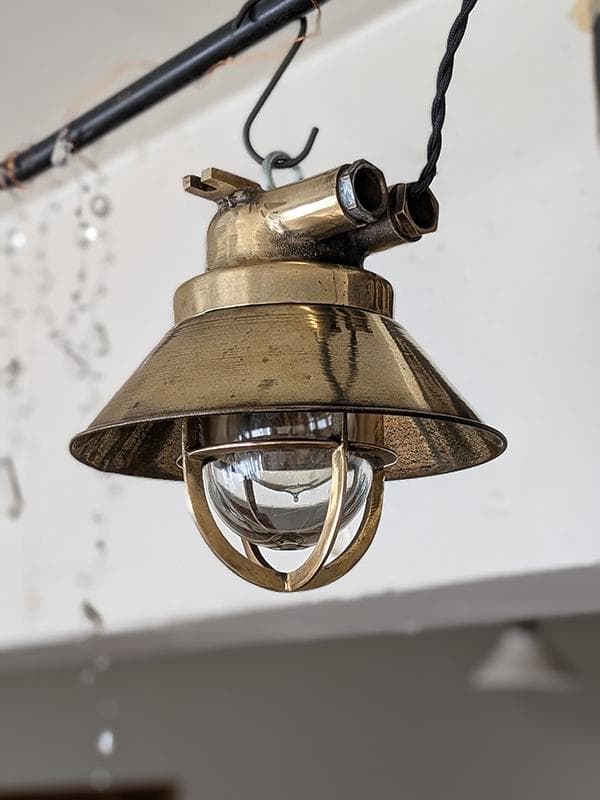 K*y様 〜 ビンテージ マリンランプ1 工業系 船舶 カフェ 〜