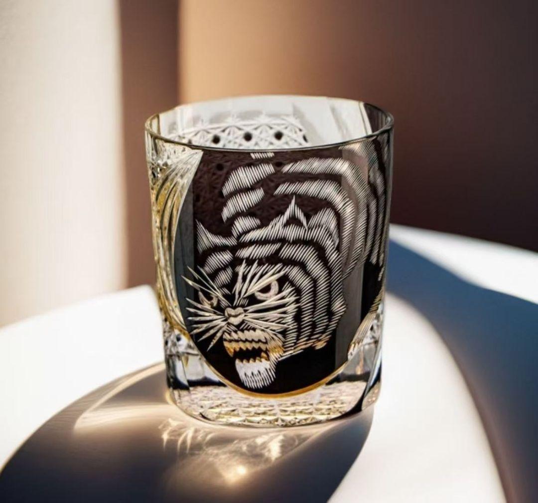 【マスター限定モデル】Kagami江戸切子 トラ干支款