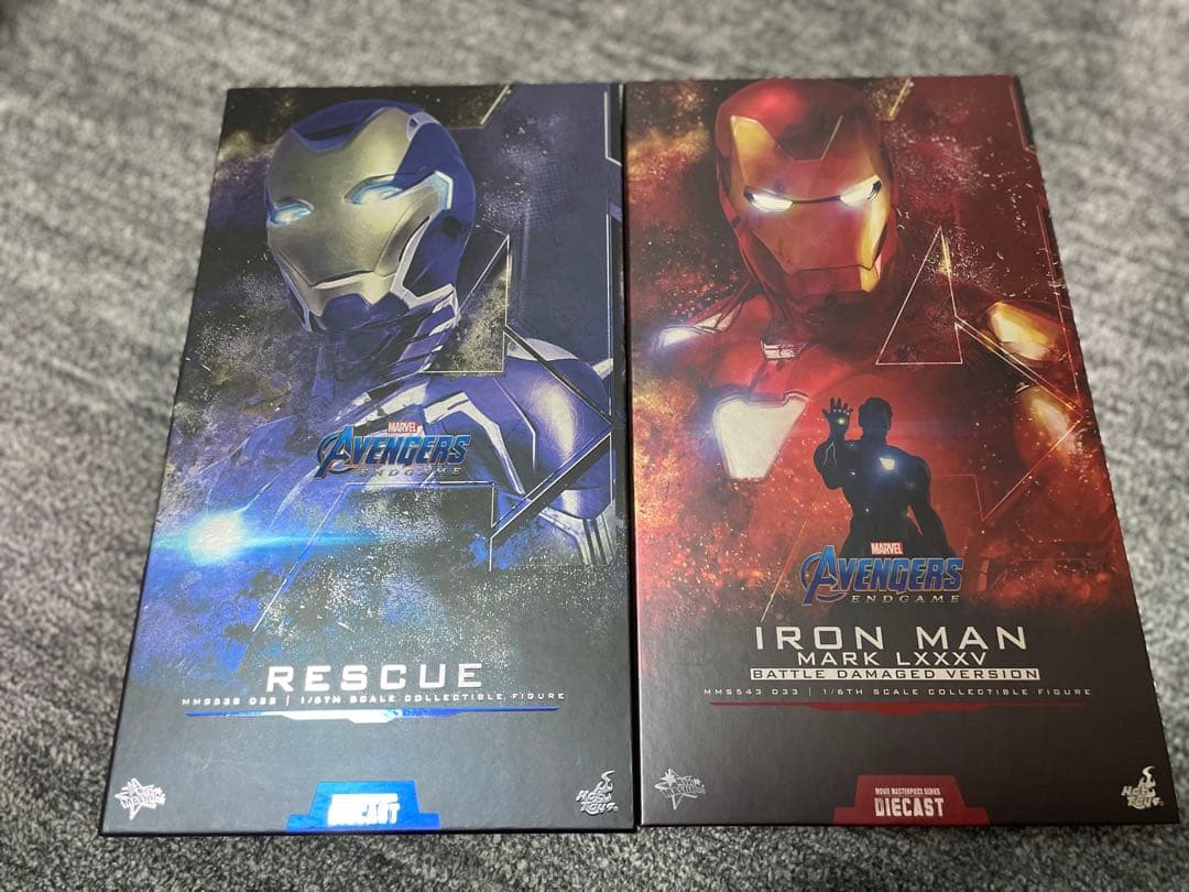 アイアンマン マーク85 & レスキュー フィギュア