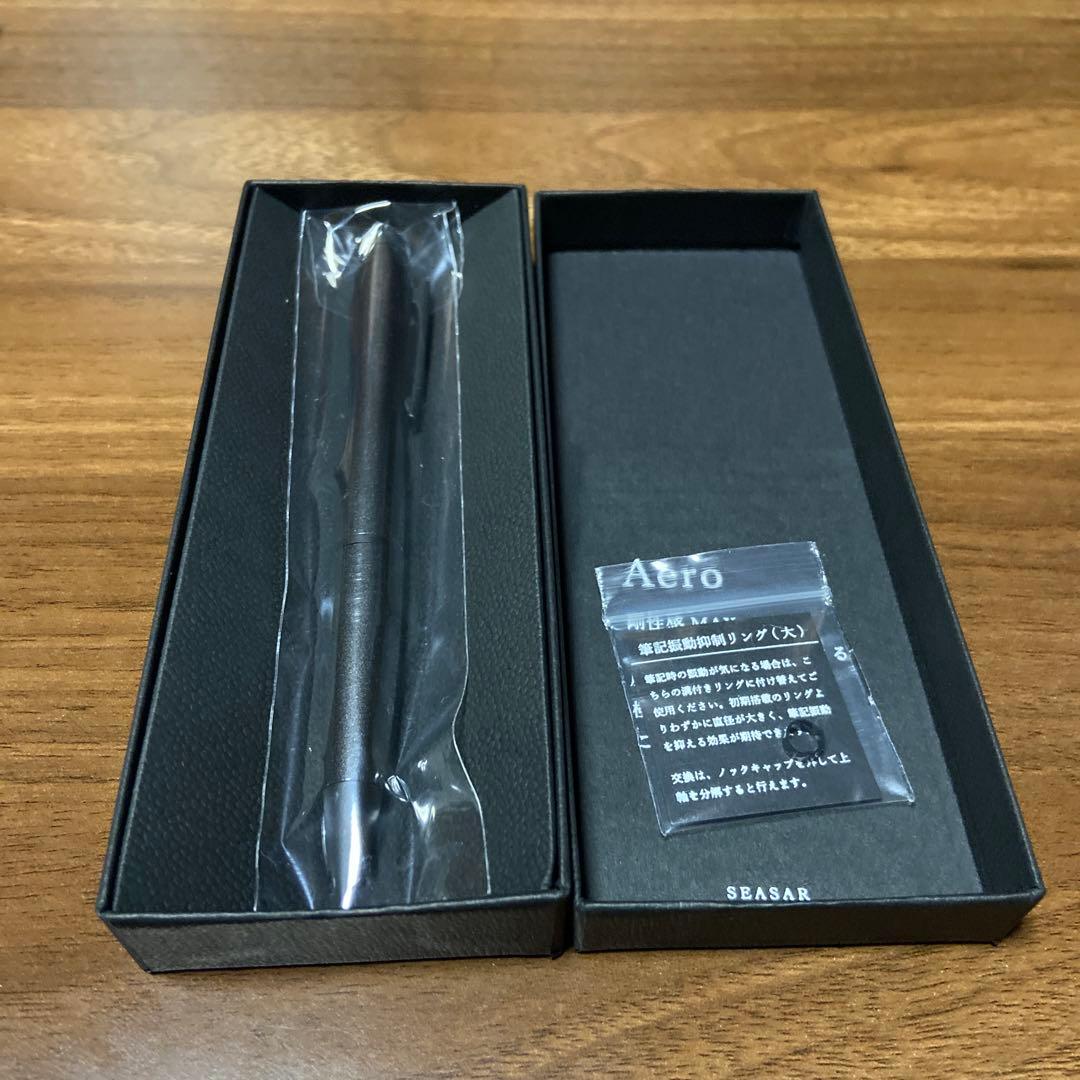 SEASAR Aero 剛性感MAX シャーペン ガンメタル しーさー