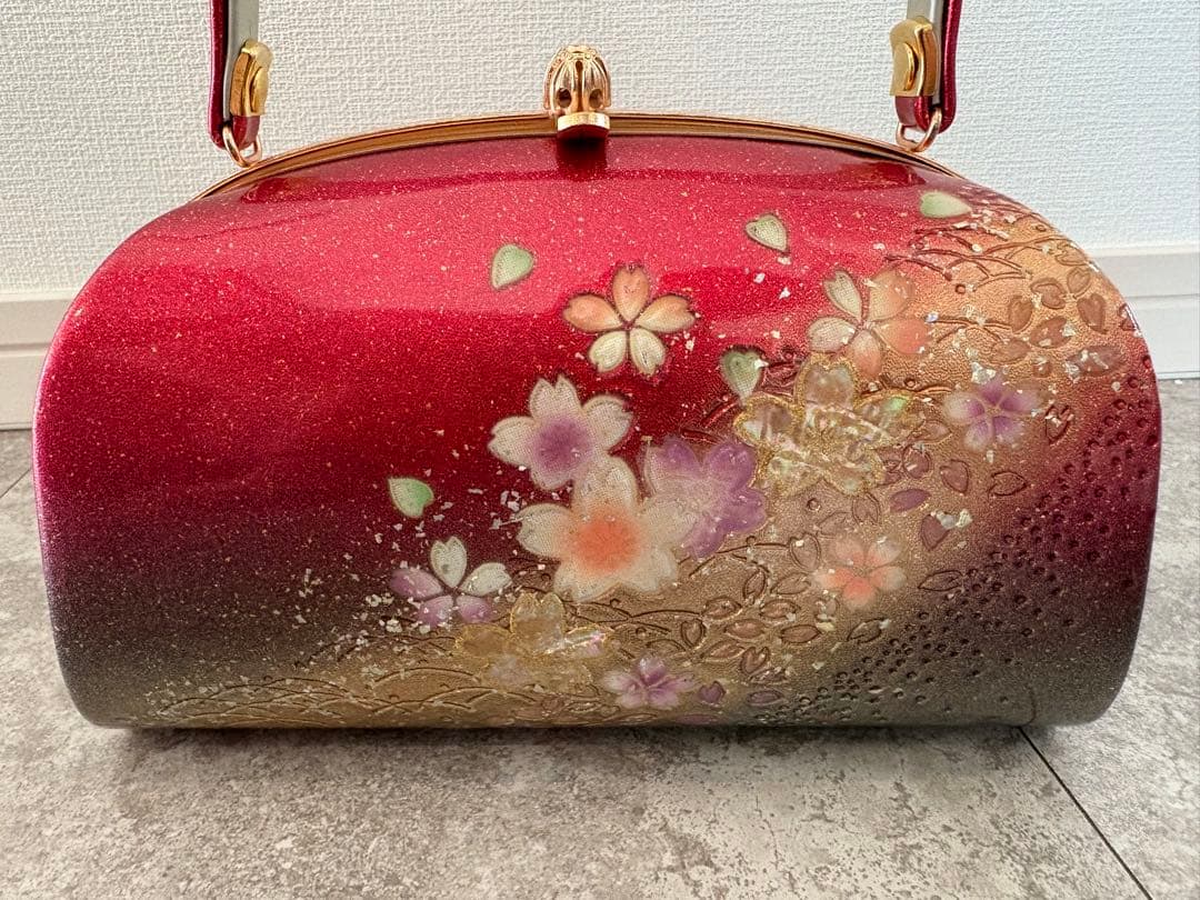 成人式に⭐︎和装用バッグと厚底草履セット
