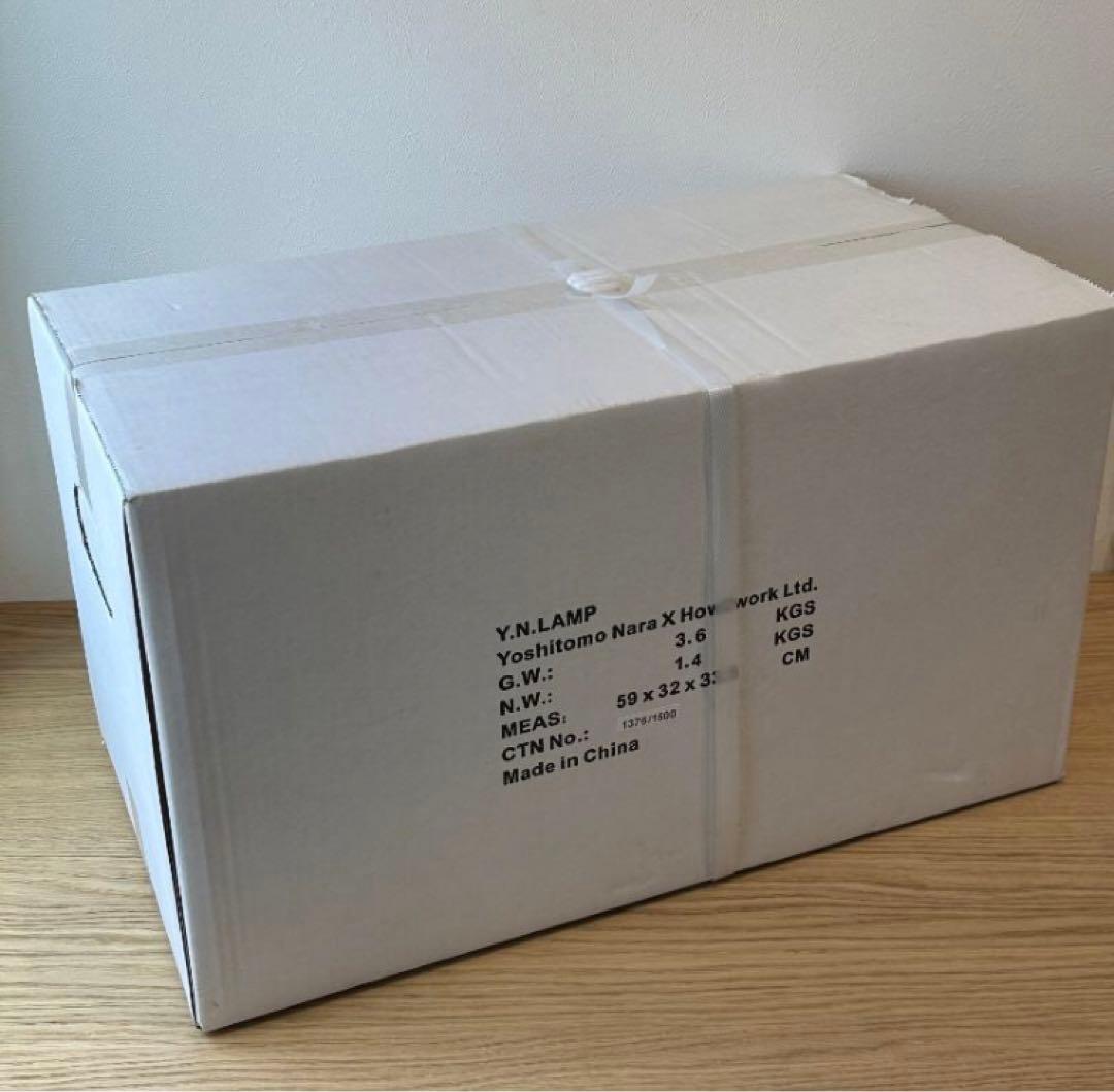 奈良美智 Nara テーブルランプ how2work Y.N. LAMP