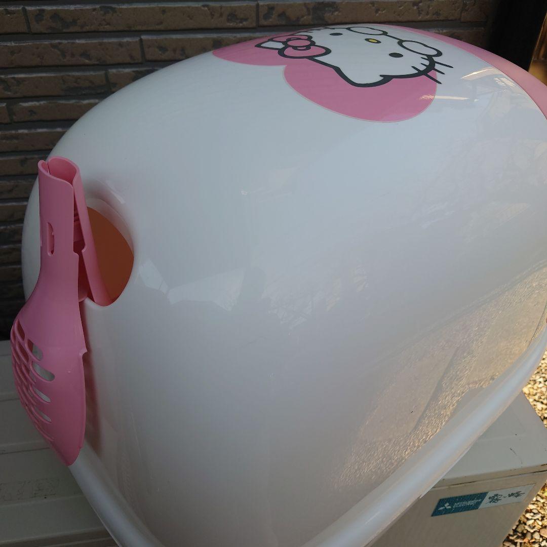 ハローキティ 猫用トイレ