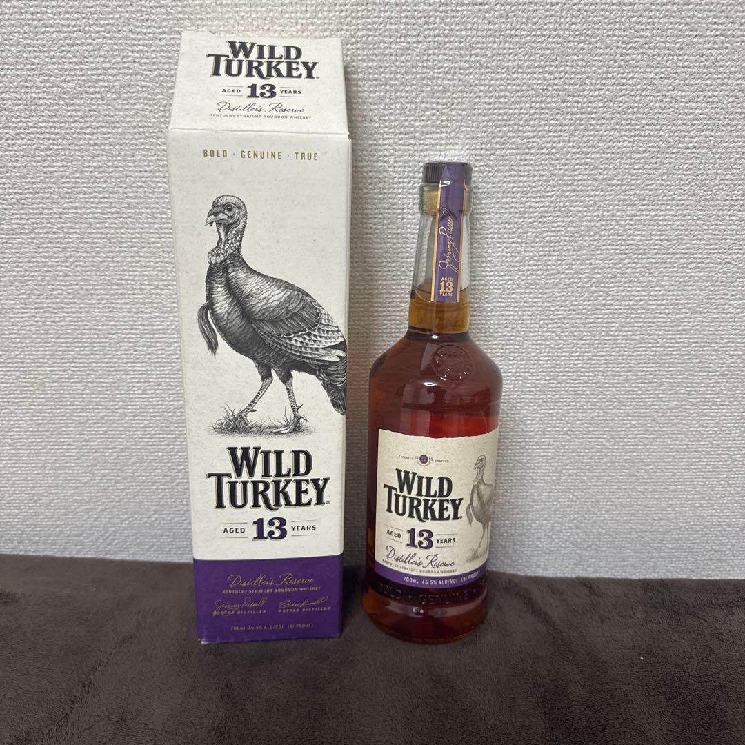 終売　WILD TURKEY 13年 バーボンウイスキー