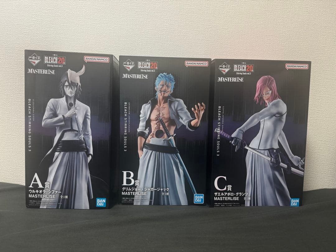 BLEACH ブリーチ　一番くじ　vol.3 A.B.C賞セット売り