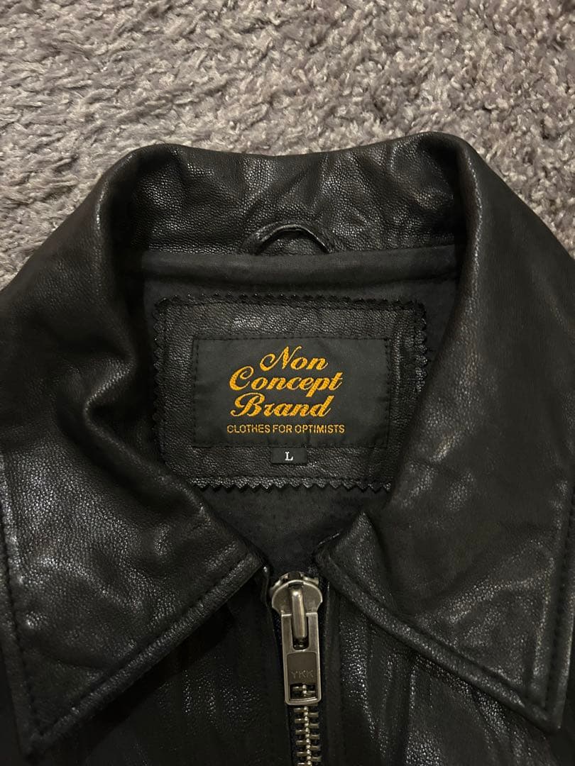 ジャケット・アウター unknown Sheepskin Leather Jacket sullen