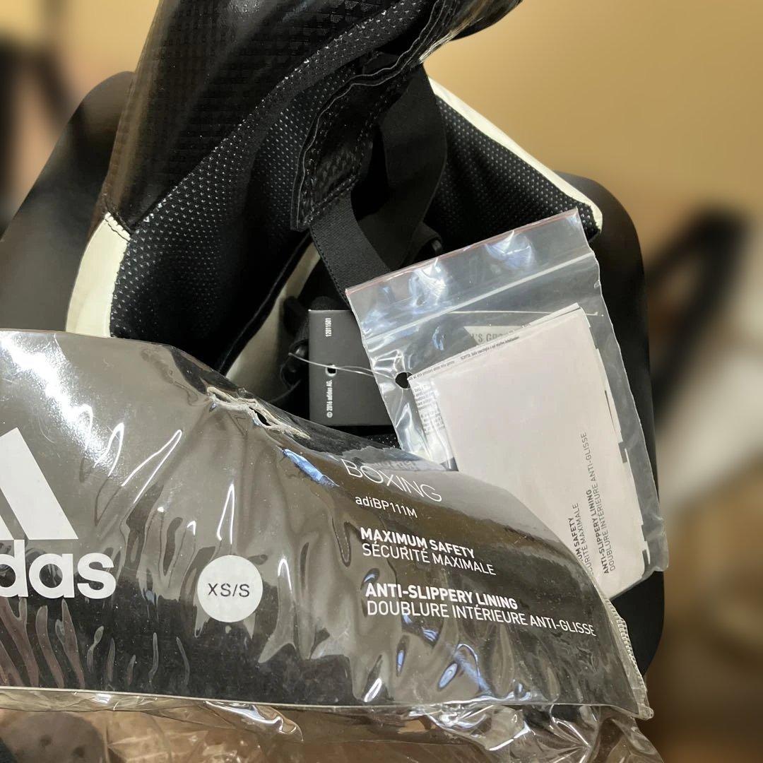 adidas　ボクシング　ファールプロテクター　XS/S　格闘技　値下げ‼️