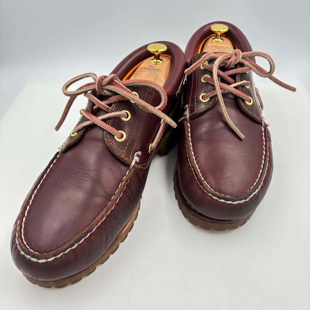 【美品】Timberland デッキシューズ 3eye モカシン 26.5㎝
