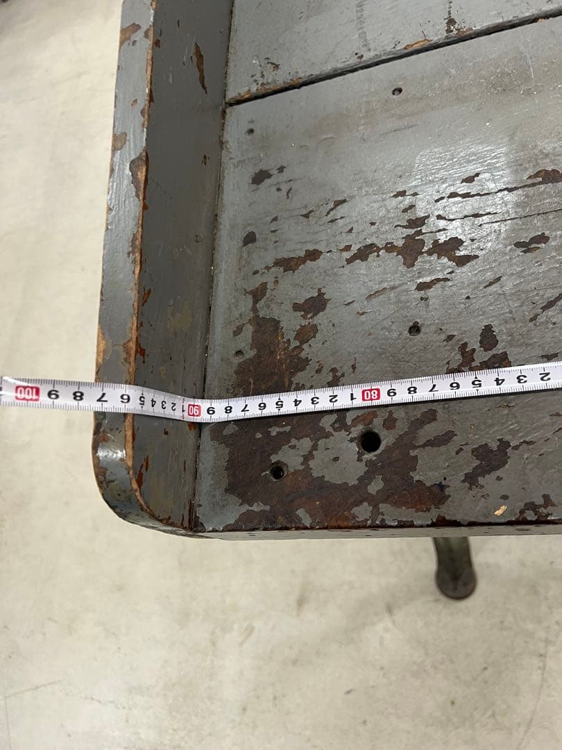 アンティーク ヴィンテージ　インダストリアル　テーブル　usa 作業台