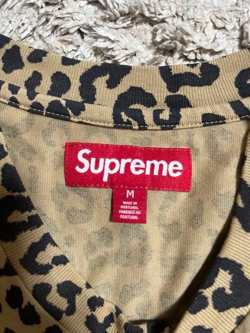 トップス Supreme Small Box L/S Tee Leopard M