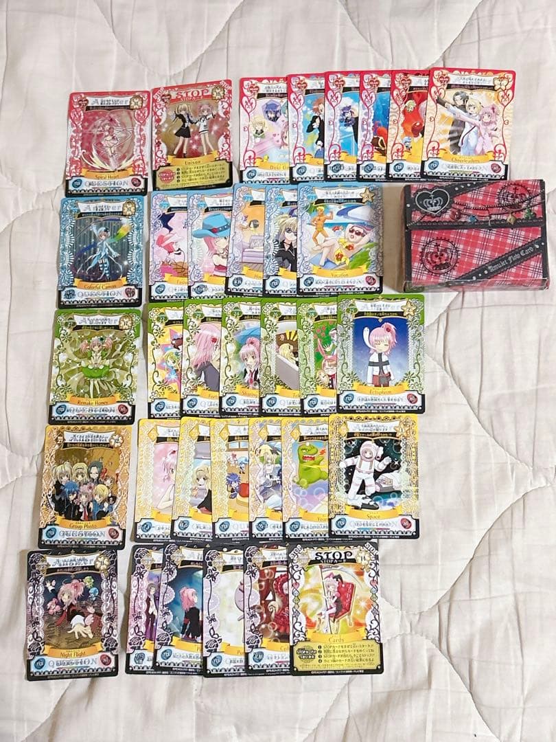 しゅごキャラ アミュレットフローカード ケース付き 34枚 まとめ売り