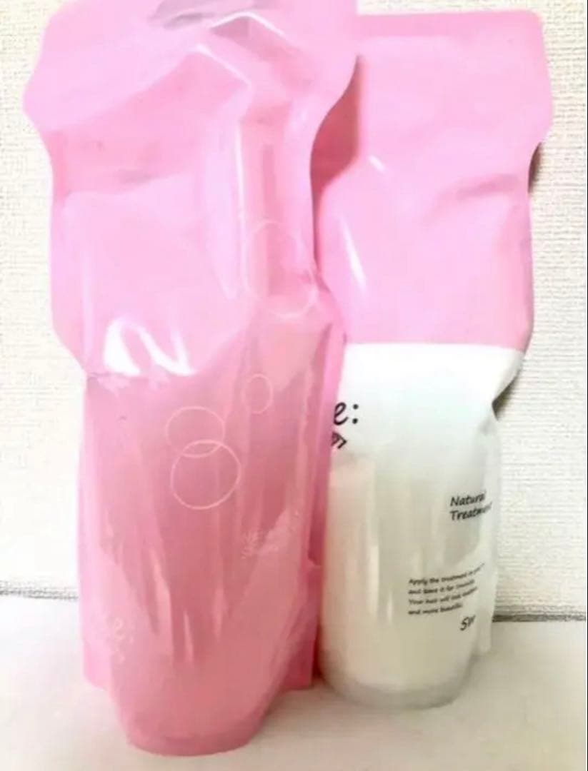 アジュバン　ナチュラルシャンプー600mlトリートメント600g