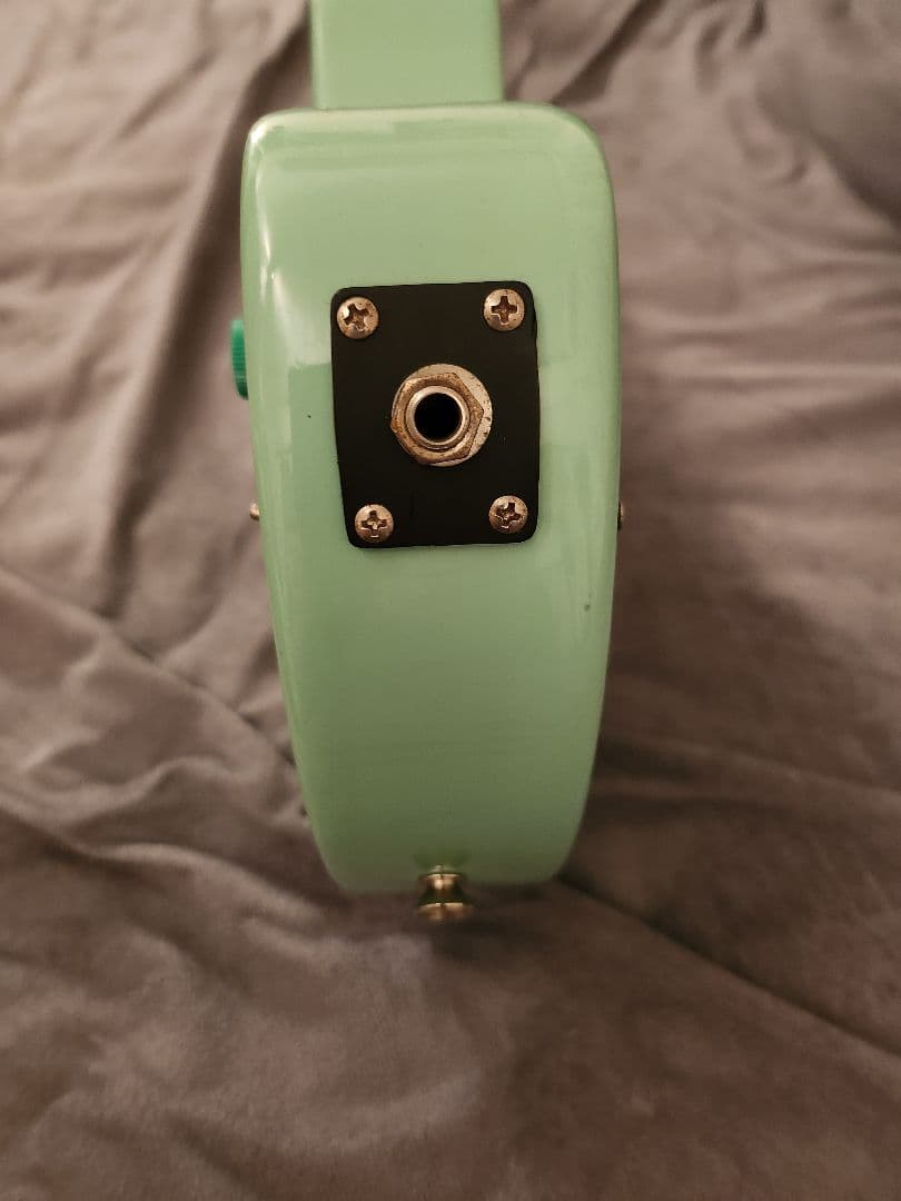 フェルナンデス ZO-3 グリーン アンプ内蔵ミニギター【ジャンク品】