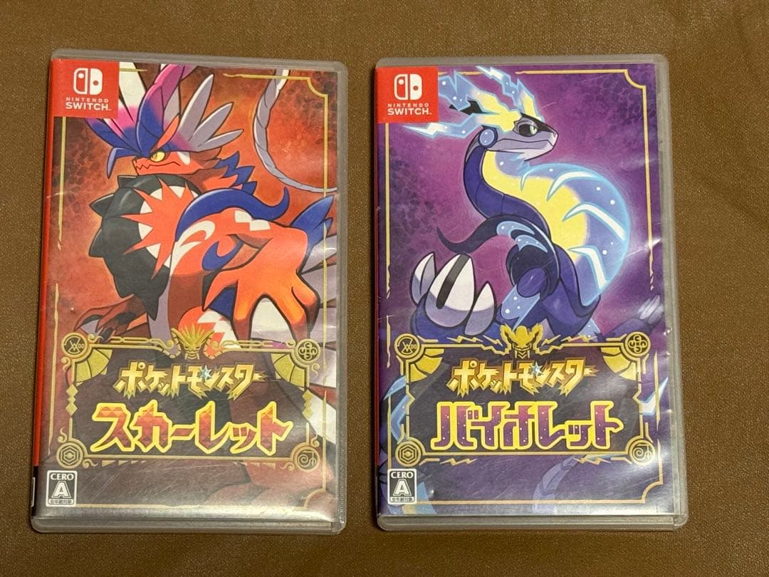 Switchソフト ポケットモンスター スカーレット バイオレット2本セット