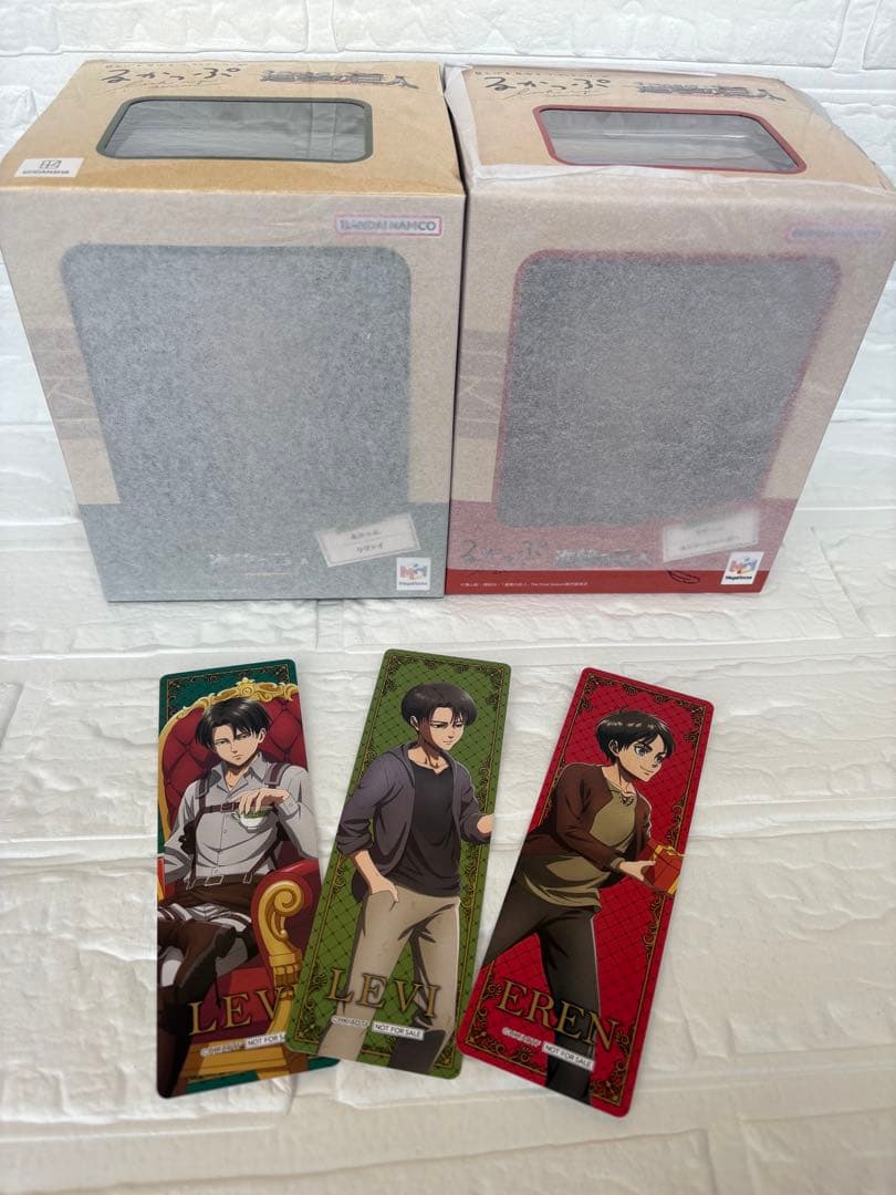 るかっぷ　進撃の巨人 エレン＆リヴァイ セット