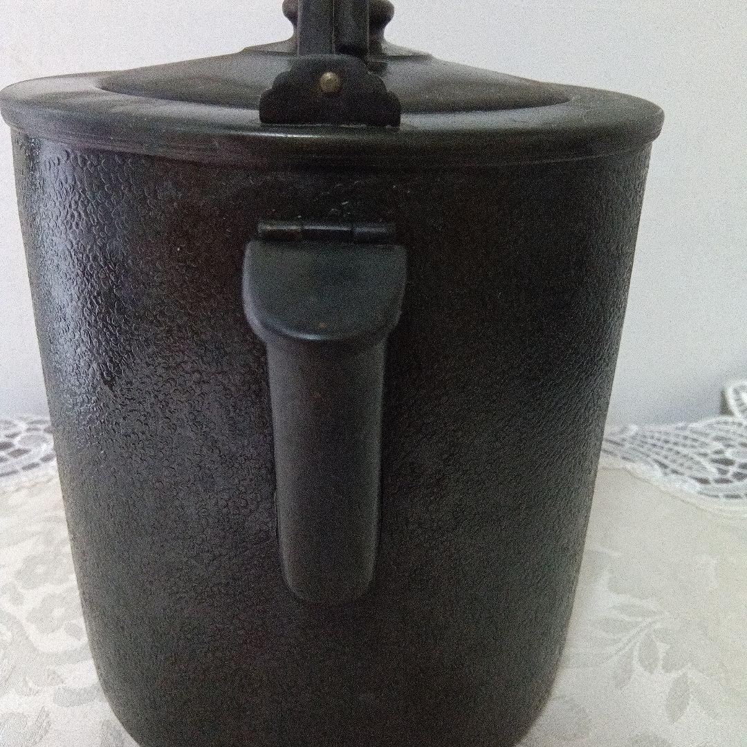 洗瓶　水次 　菊桐紋　茶道具　銅製