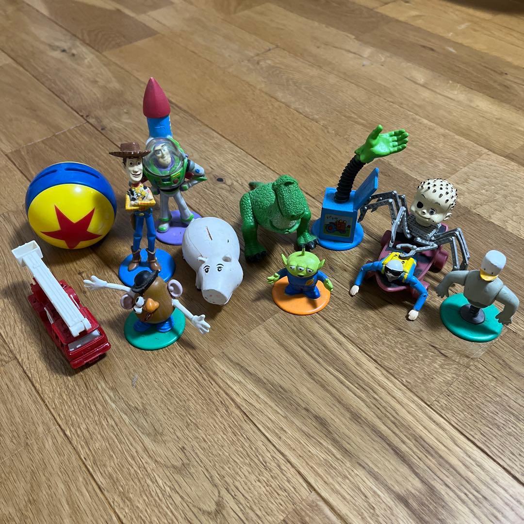00s レア 希少トイストーリー ミニフィギュア セット　シドの部屋
