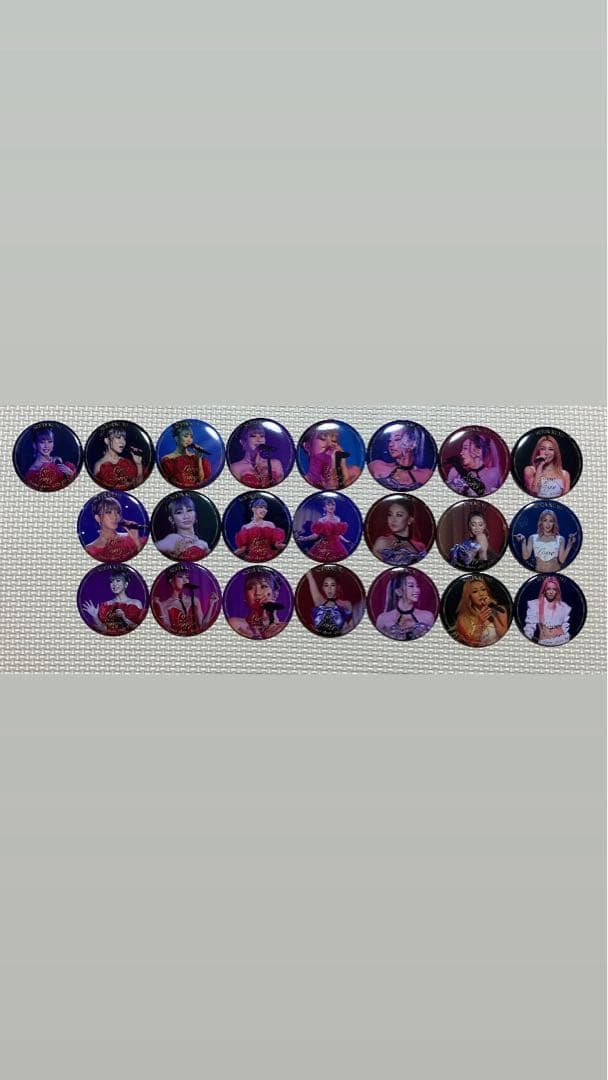 倖田來未　缶バッジ　ディナーショー