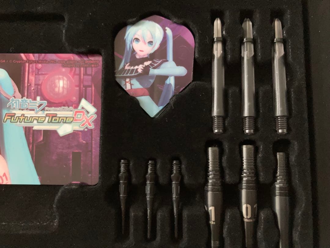 【新品】初音ミクFuture Tone DX ダーツセット ミクモデル
