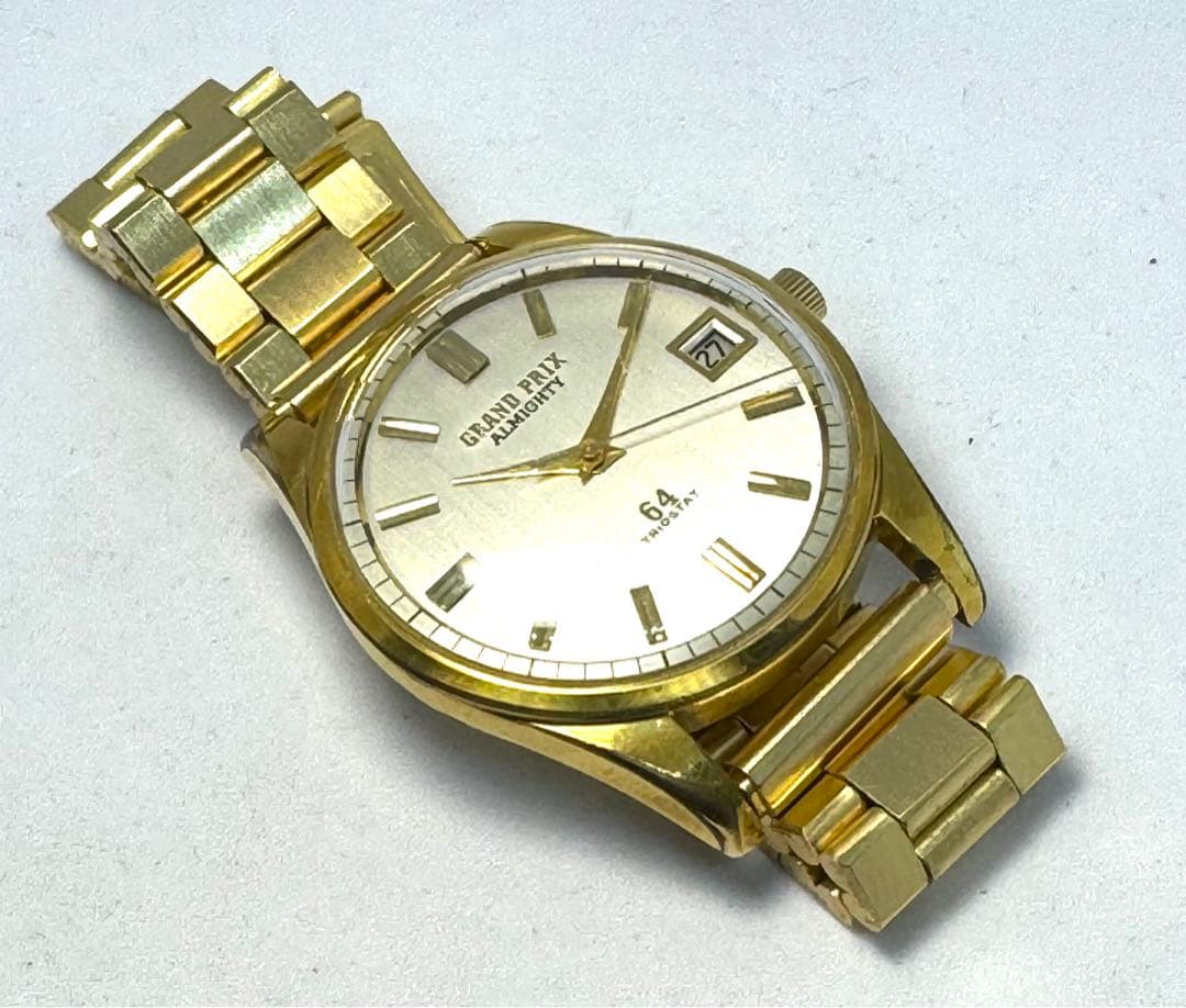 ⭐️超貴重品オリエントグランプリオールマイティトリオスタット64石⭐️オーバーホール