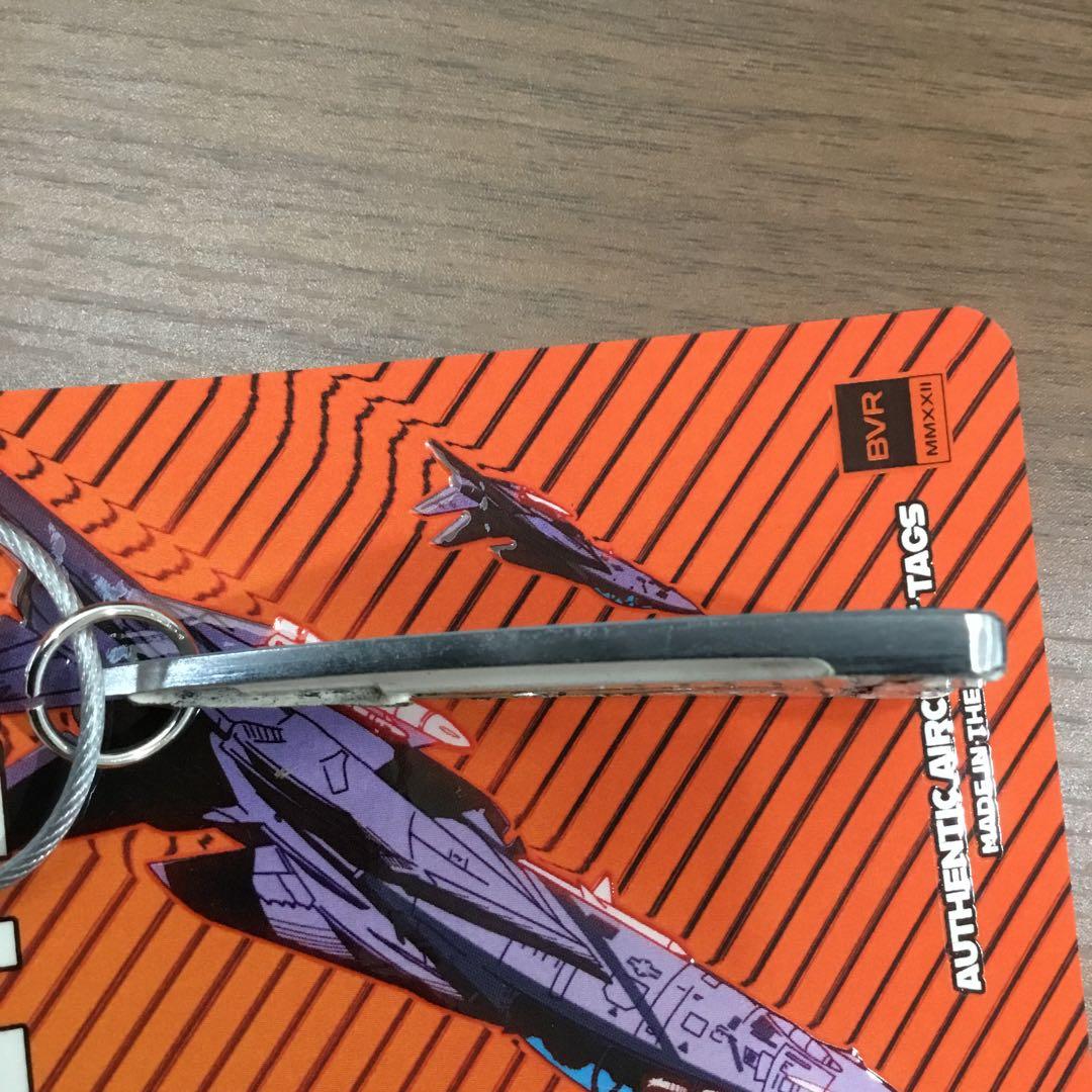 レア部位　F-14戦闘機　フライトタグキーホルダーアメリカ海軍飛行機TOPGUN