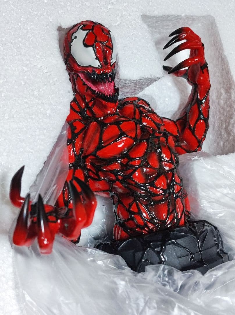 ジェントルジャイアント マーベル カーネイジ スパイダーマン ベノム ミニバスト