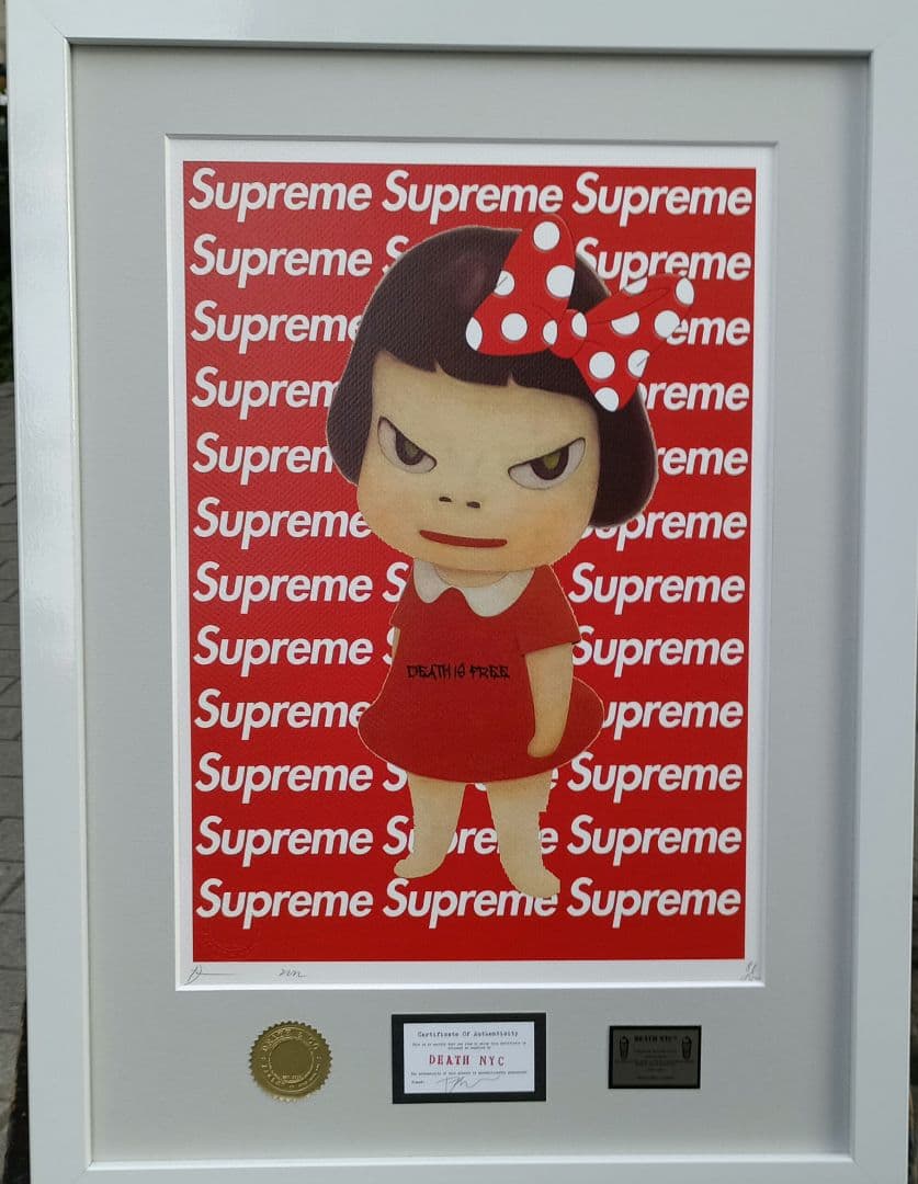 DEATH NYC 03920 サイン、ナンバー、COAあり