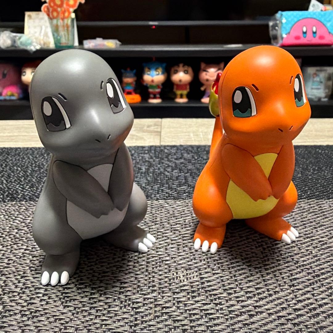 ポケモンプラモコレクションクイックヒトカゲ塗装済み完成品