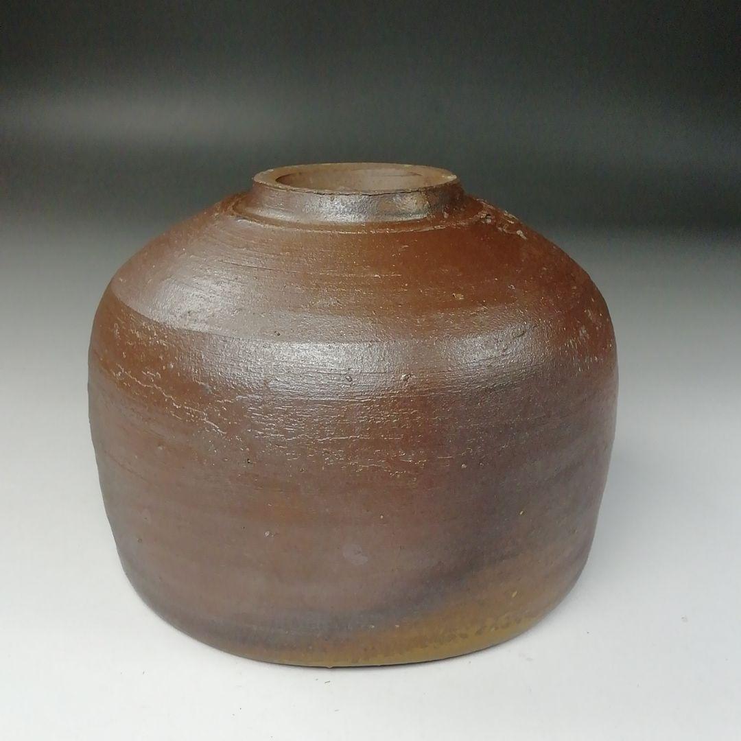 Ｔ２３２　茶碗　『備前焼』『金重陶弘(七十六代　利右衛門)造』　共箱　茶道具