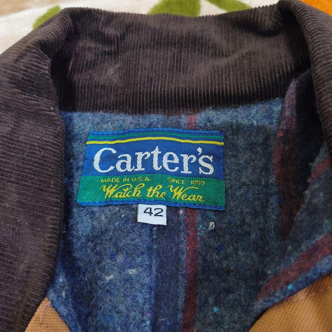 90's 米国製 Carter's ブラウンダックJKT サイズ42